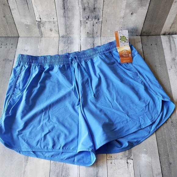 NWT - Columbia Plus Size Bogata Bay Printed Stretch Shorts - Size 2X - Picture 1 of 6